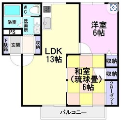 LA CASA弥富　の物件間取画像